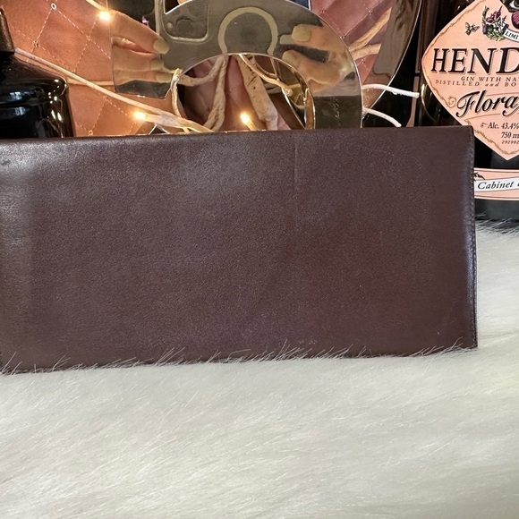 AUTHENTIC CHRISTIAN DIOR LOGO LONG BIFOLD WALLET - Picture 4 of 10